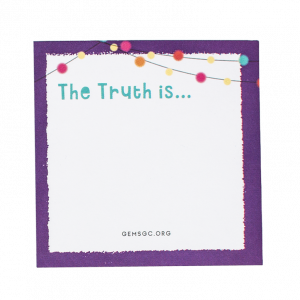 The Truth is...Sticky Notes (Pack of 6)