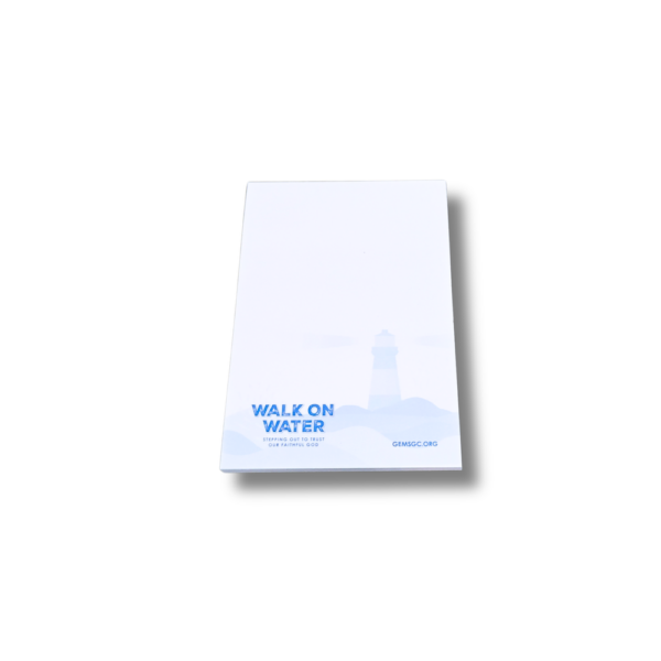 Walk on Water Notepad
