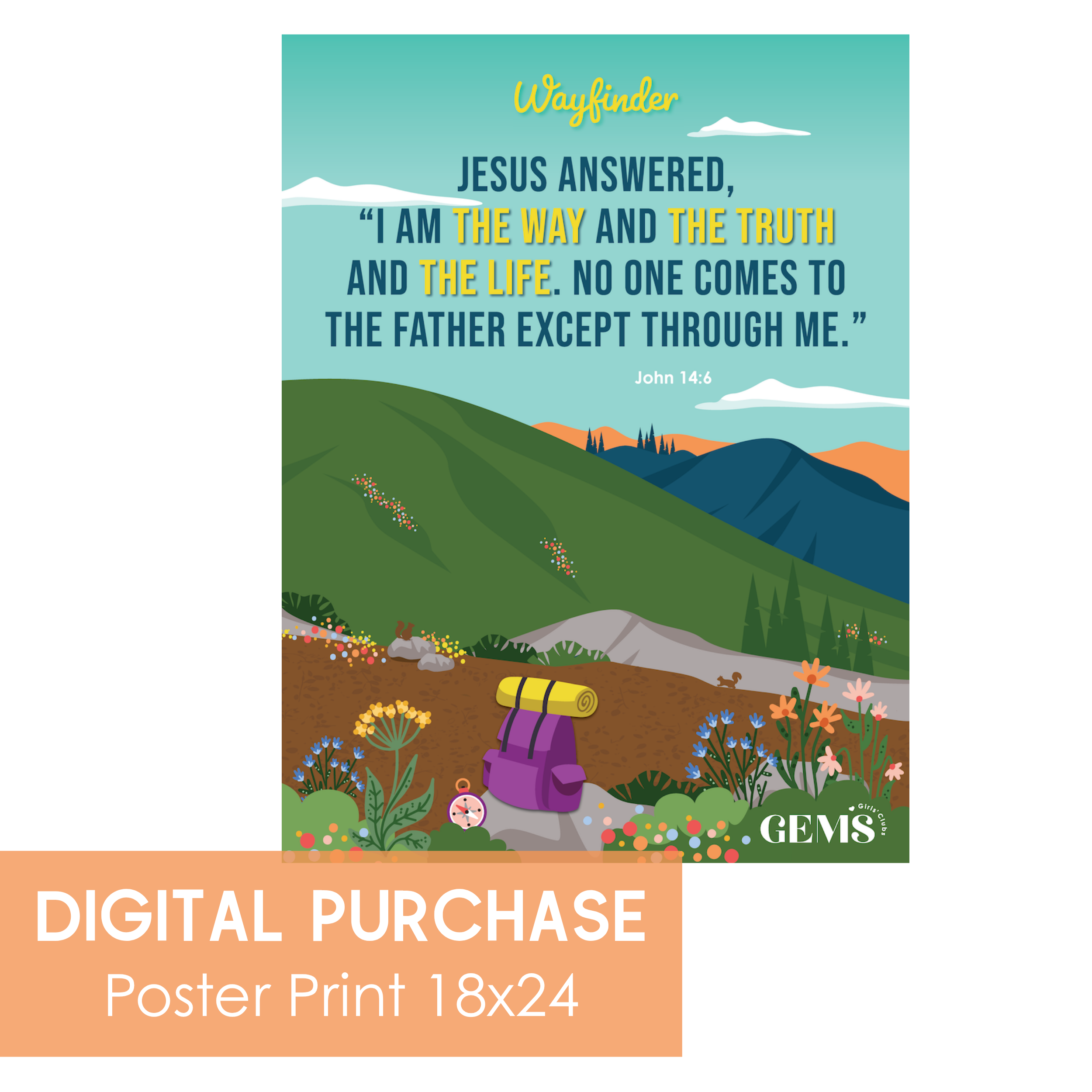 Wayfinder Downloadable Verse Poster